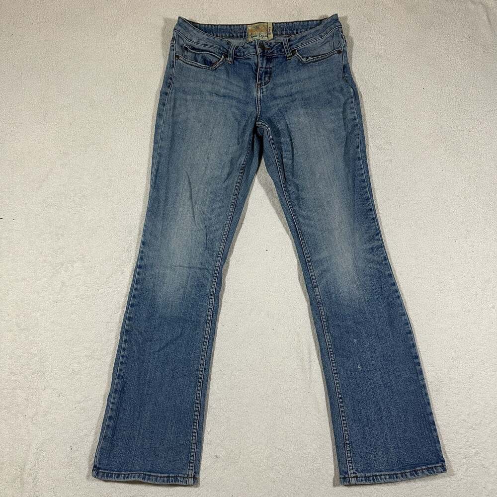 American Rag Cie Jeans Womens Bootcut Low Rise Blue Denim Y2K 2000s